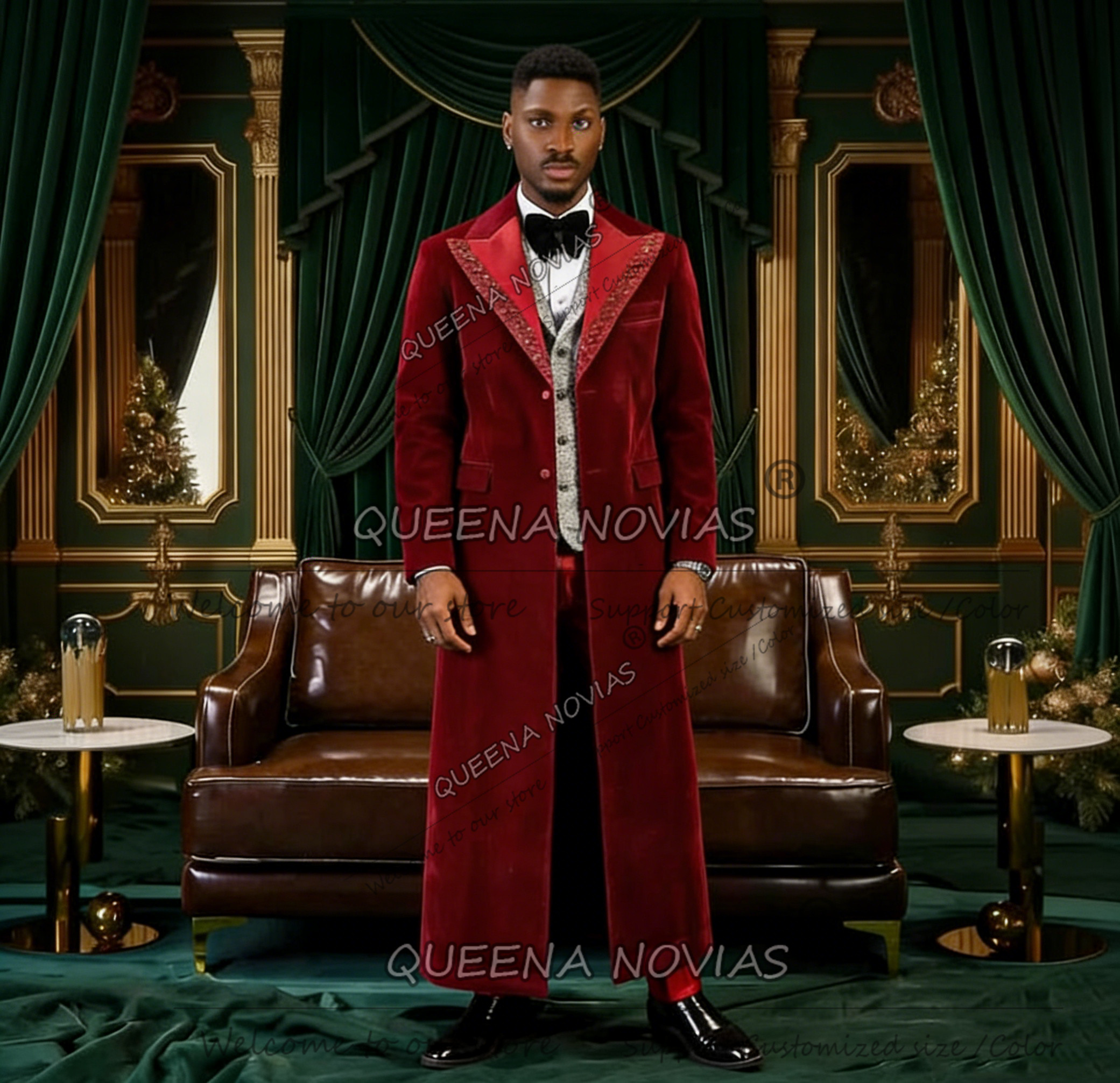 Unique Design Men Suit Long Cu – обзор и цена Unique Men'S Formal Wear