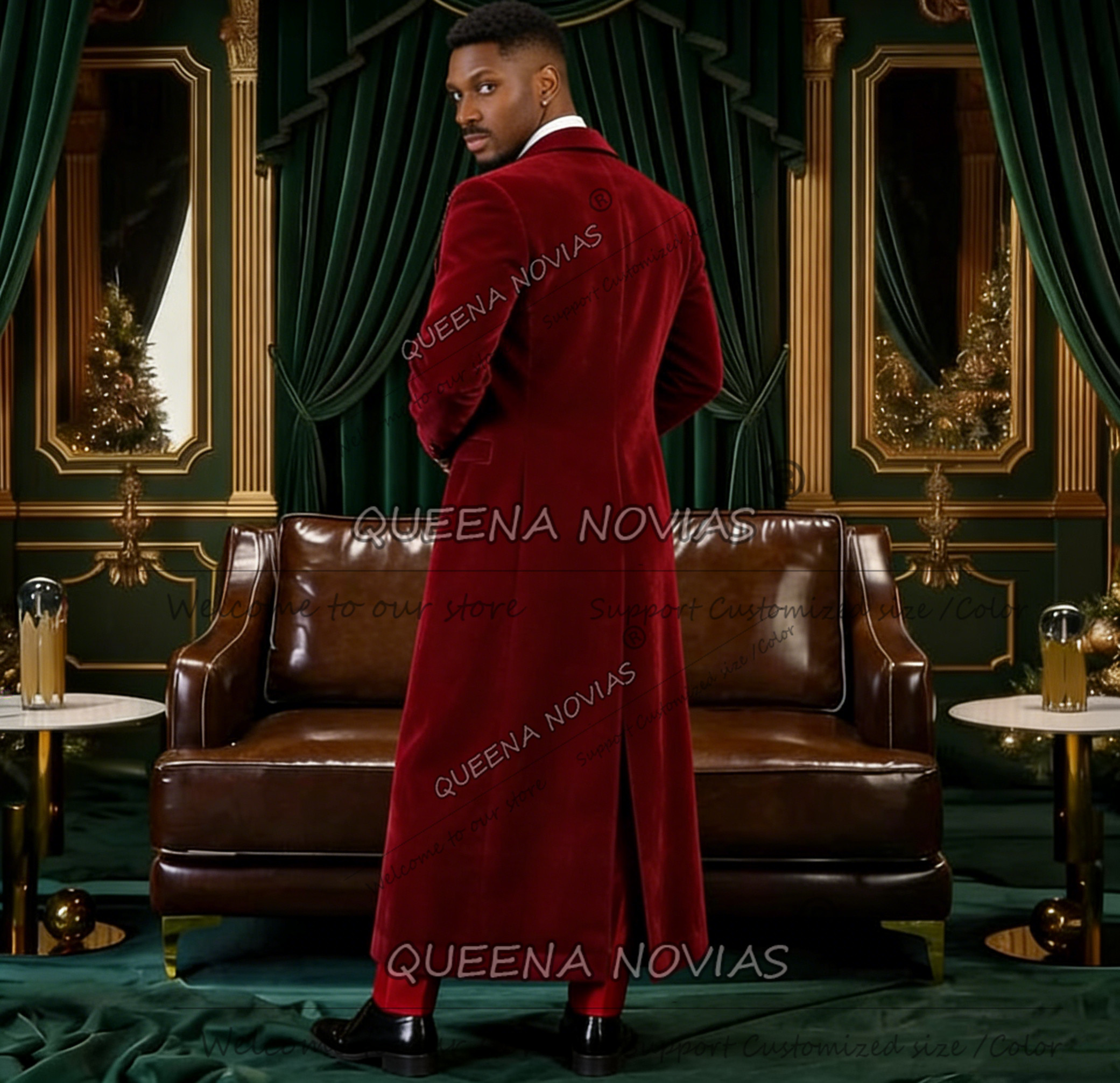 Unique Design Men Suit Long Cu – обзор и цена Unique Men'S Formal Wear