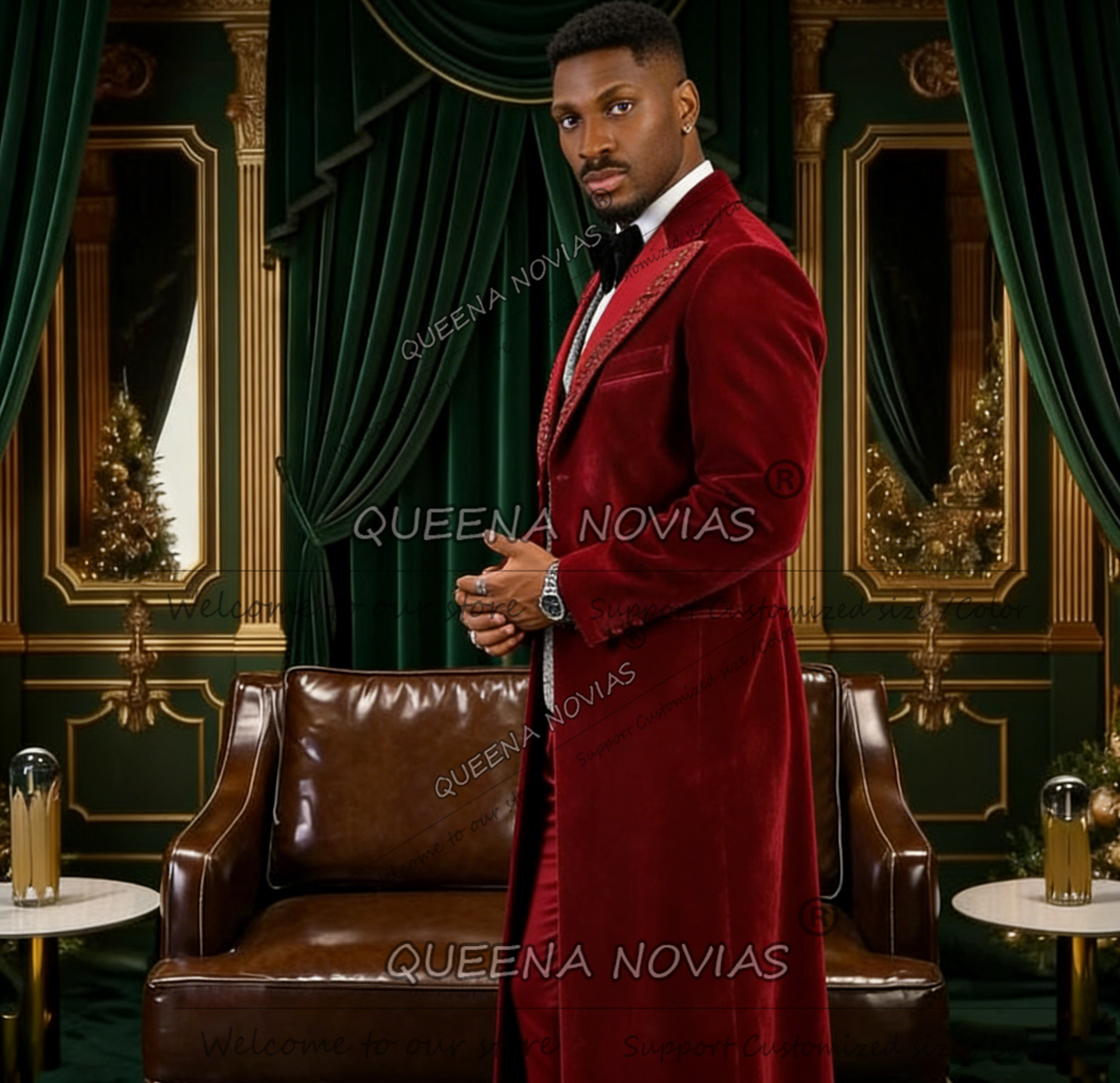 Unique Design Men Suit Long Cu – обзор и цена Unique Men'S Formal Wear