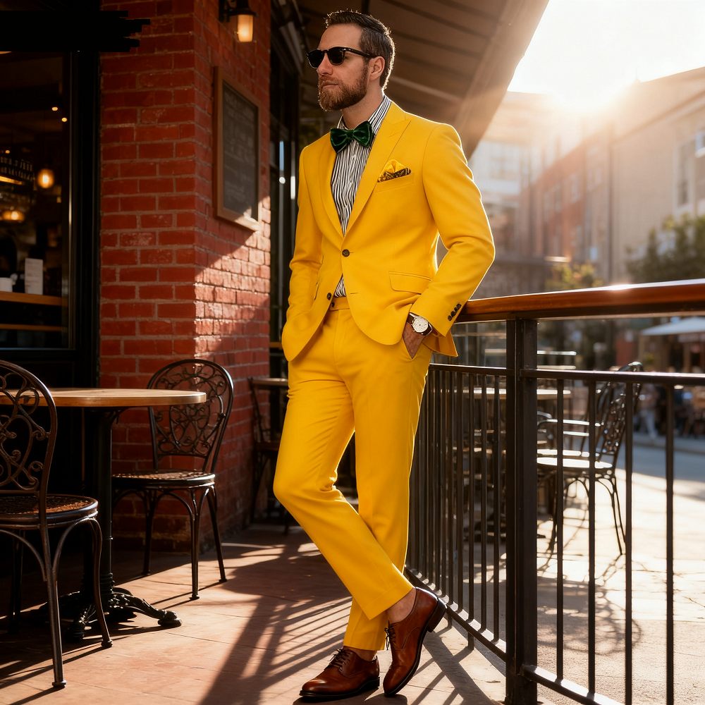 Blue Suit Men's Custom-Fit Ter – обзор и цена Men'S Formal Wear For Graduation