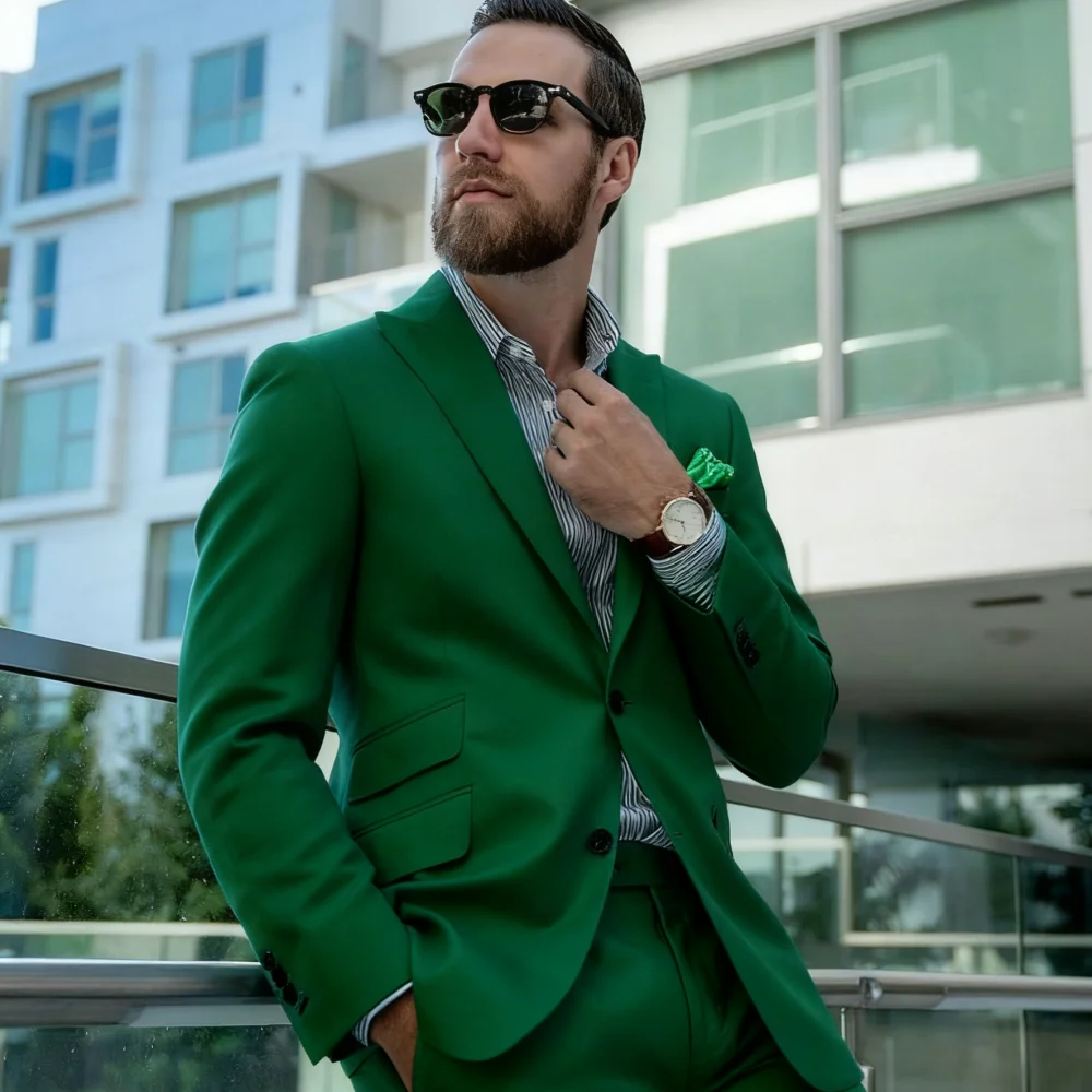 Blue Suit Men's Custom-Fit Ter – обзор и цена Men'S Formal Wear For Graduation