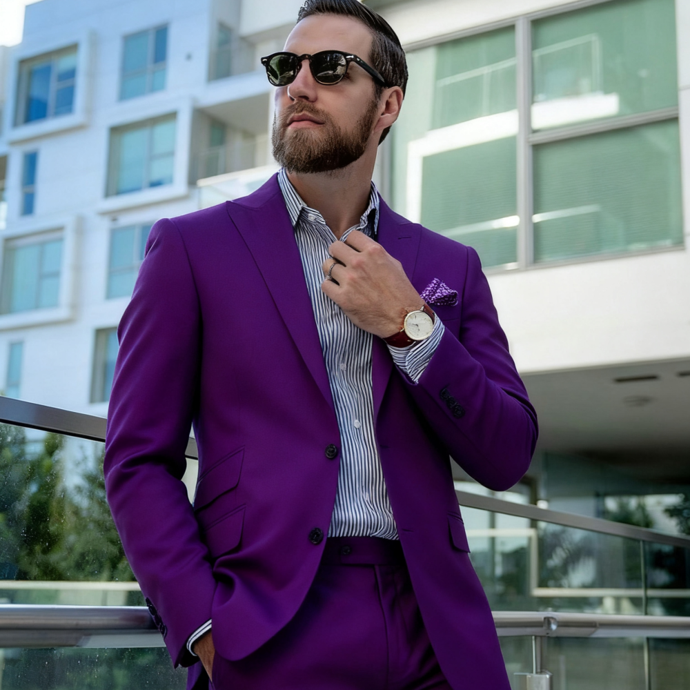 Blue Suit Men's Custom-Fit Ter – обзор и цена Men'S Formal Wear For Graduation