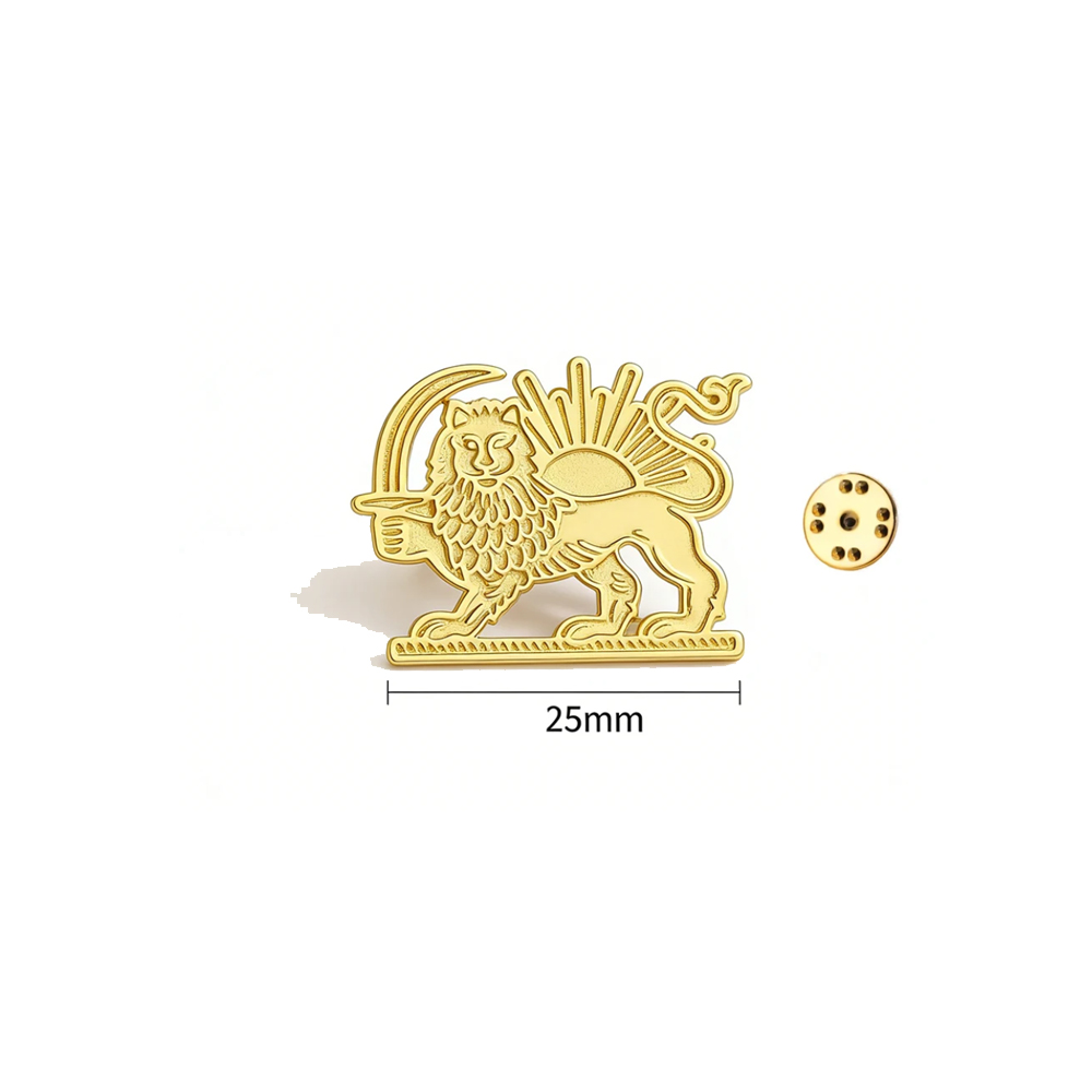 HIPEE Iran Lion Sun Pin Brooch – обзор и цена Tuxedo Lapel Pin