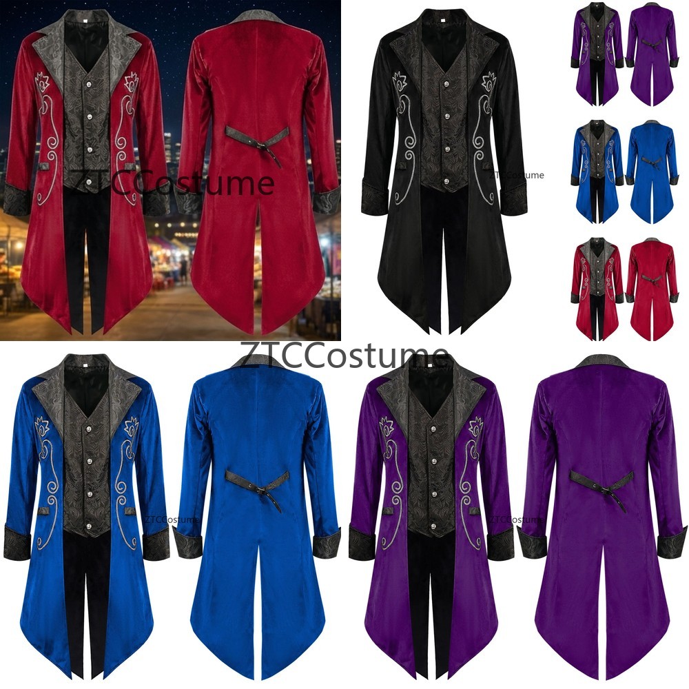 Steampunk Victorian Tailcoat M – обзор и цена Historical Men'S Formal Wear
