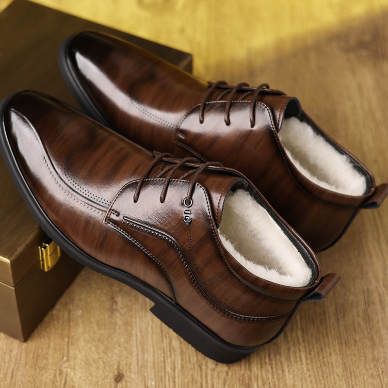 Men's Winter Leather Shoes Vel – обзор и цена Men'S Formal Wear In Winter