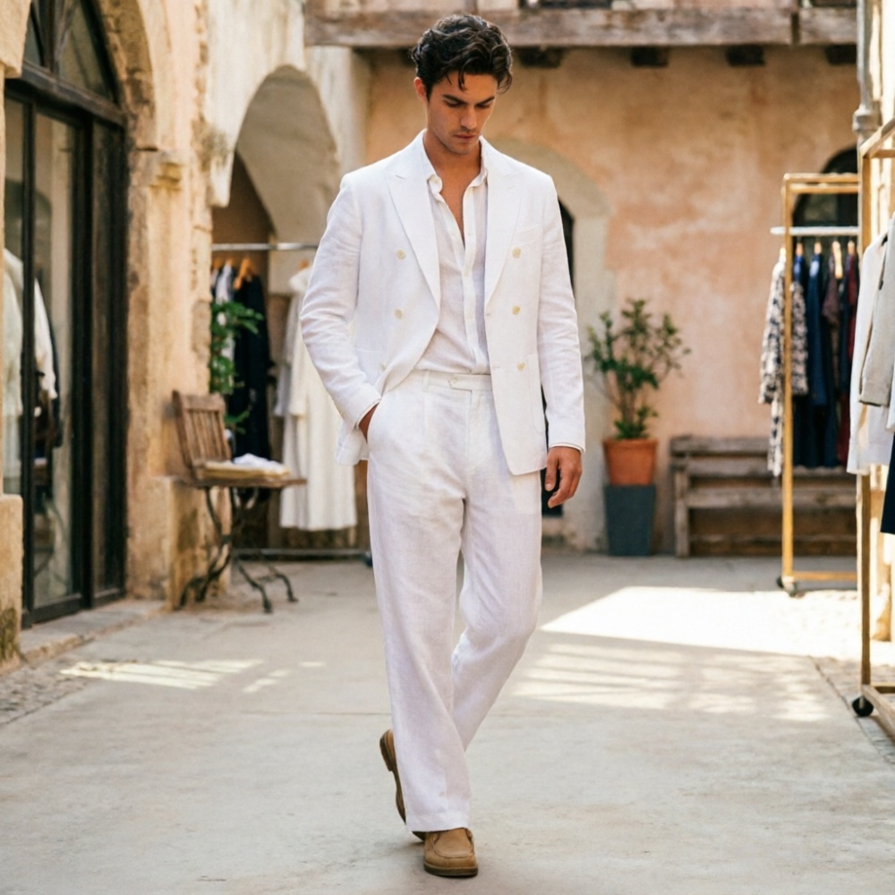 Sage Green Linen Men Suits Rel – обзор и цена Men Formal Wear Wedding Guest