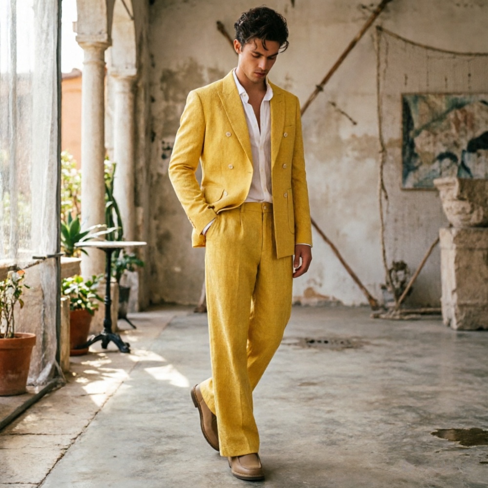 Sage Green Linen Men Suits Rel – обзор и цена Men Formal Wear Wedding Guest