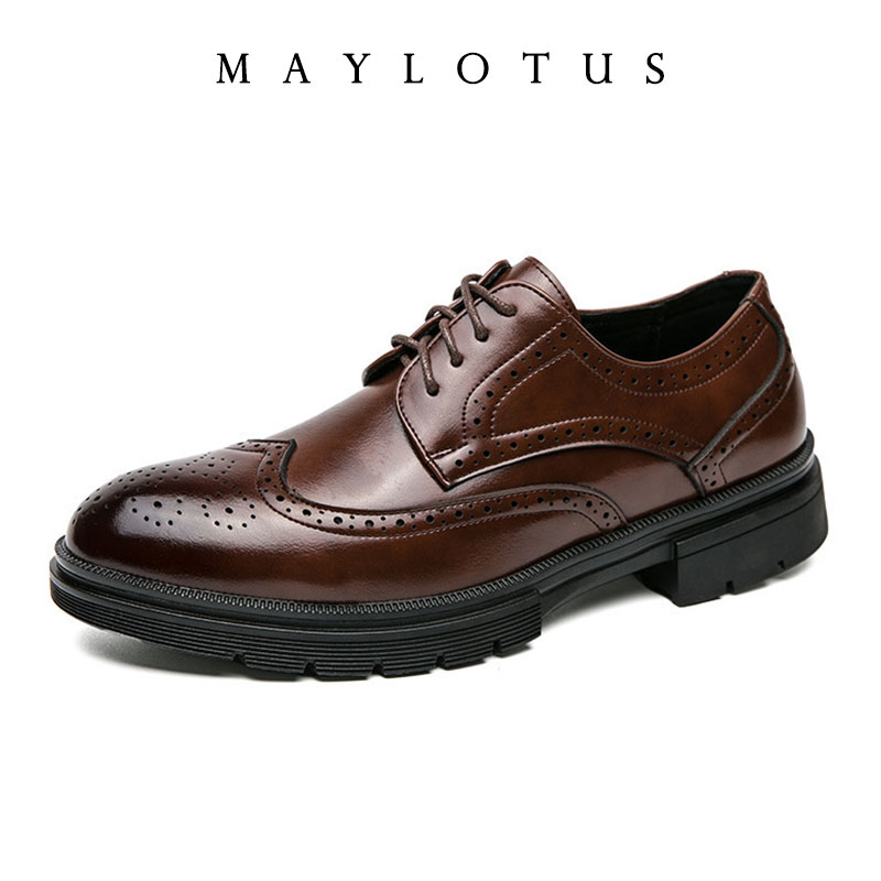 Men Brogue 5/8/10CM Platform H – обзор и цена Men Formal Wear Dress